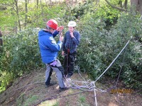Abseiling photo