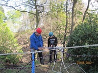 Abseiling photo