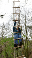 Rope & Ladder Climb / Crate Climbing / Wobbly Pole / Tyrolean photo