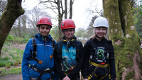 Rope & Ladder Climb / Crate Climbing / Wobbly Pole / Tyrolean photo