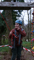Rope & Ladder Climb / Crate Climbing / Wobbly Pole / Tyrolean photo
