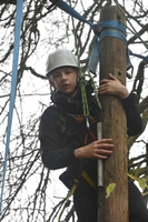Peg Pole Climb photo