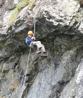 Abseiling photo