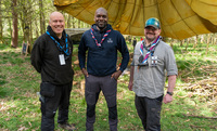 Dwayne Fields, UK Chief Scout Visit photo