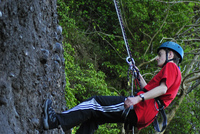 Abseiling photo