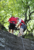 Abseiling photo